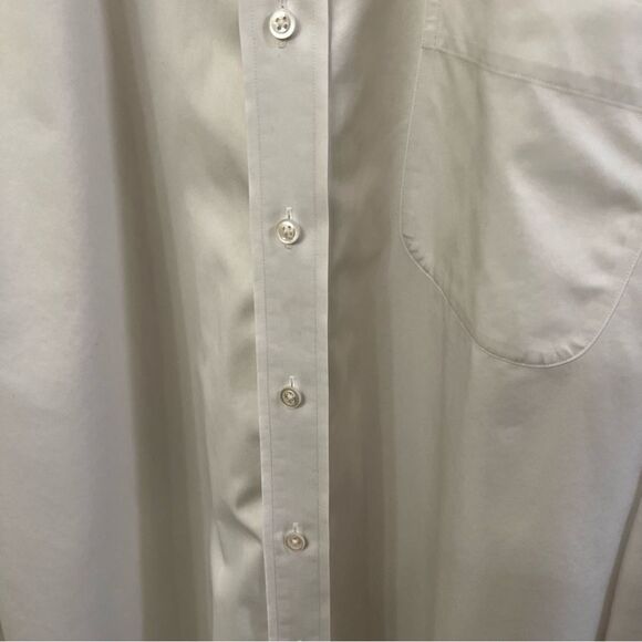 John W. Norton Long Sleeve Dress Shirt (Size 18.5 - 35) - Picture 3 of 5